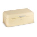 Brotbox ALVA L aus Metall, beige